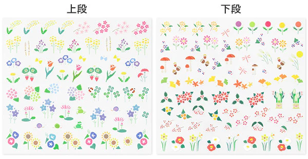 Midori Planner Stickers- Seasonal Plants - Image 4