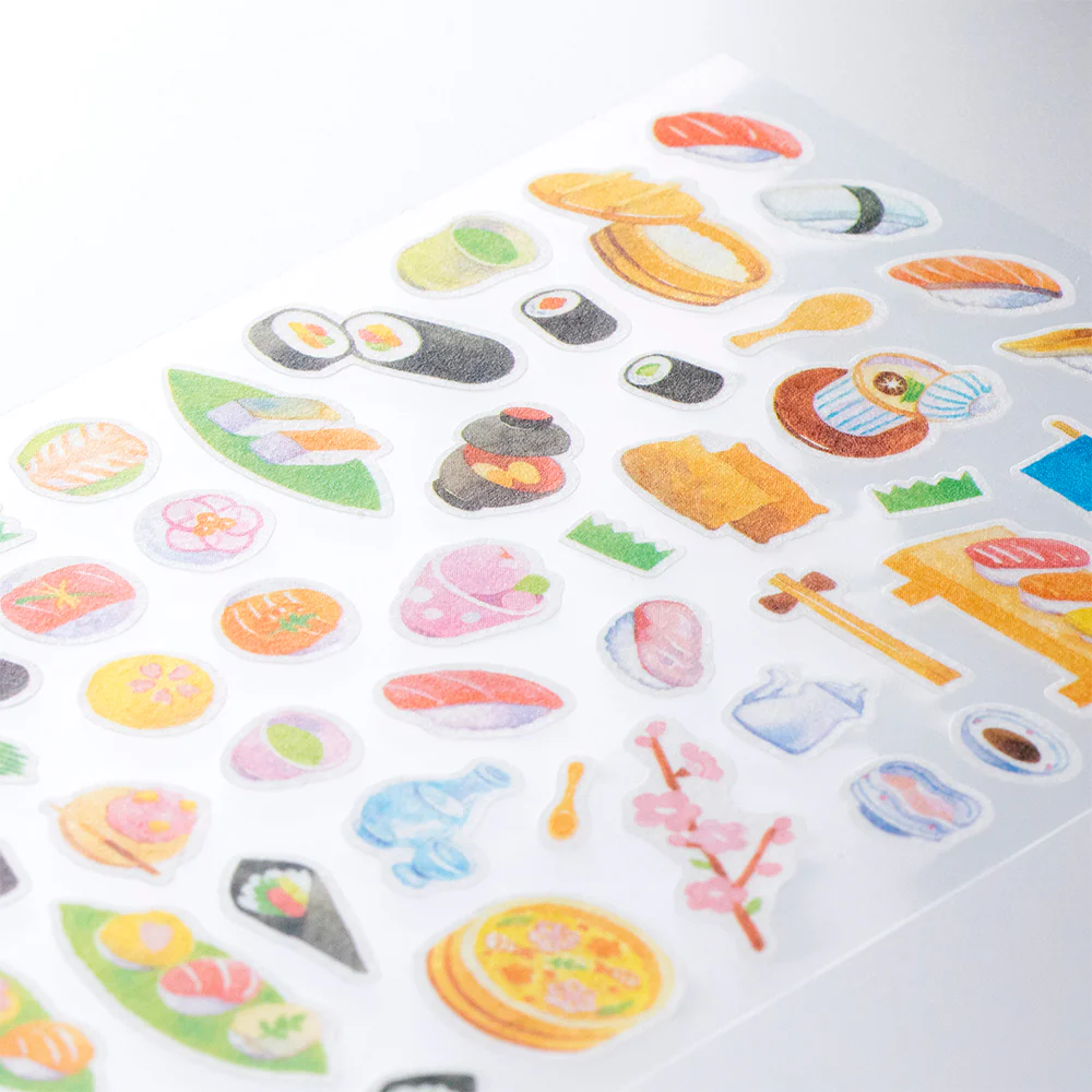 Midori Planner Stickers- Sticker Marché Sushi - Image 3