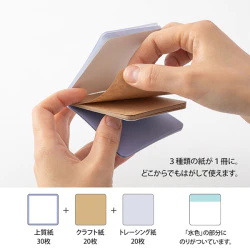 Midori Selectable Sticky Notes- Blue - Image 2