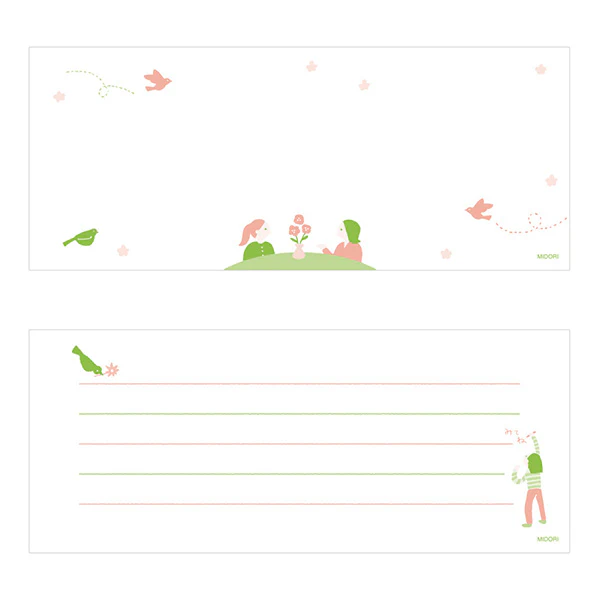Midori Stand Memo Pad- Horizontal Stand - Message - Image 5