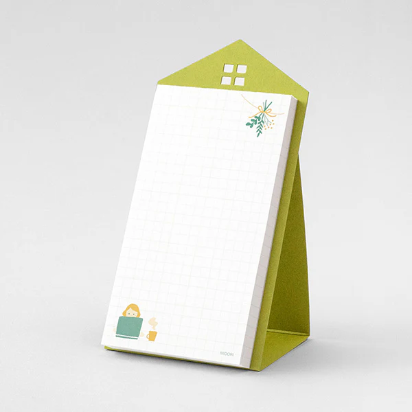 Midori Stand Memo Pad- Vertical Pattern - Free Style - Image 2
