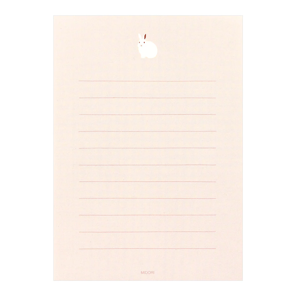 Midori Stationery Set- Rabbit - Image 2