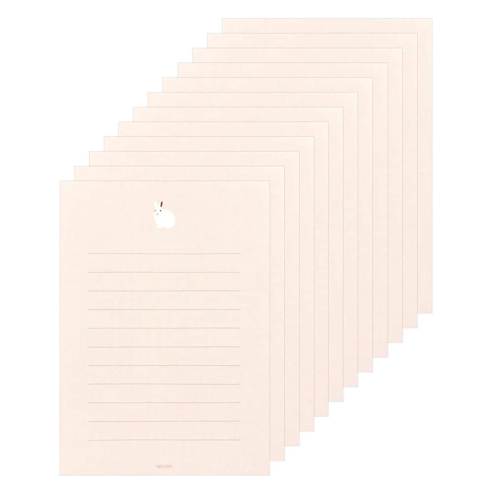Midori Stationery Set- Rabbit - Image 5