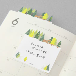 Midori Sticky Note Die cutting - Forest - Image 3