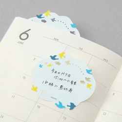 Midori Sticky Note Die-Cuttting - Birds - Image 3