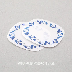 Midori Sticky Note Transparency - Blue Flowers - Image 2
