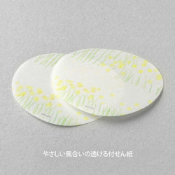 Midori Sticky Note Transparency - Flower Garden - Image 2