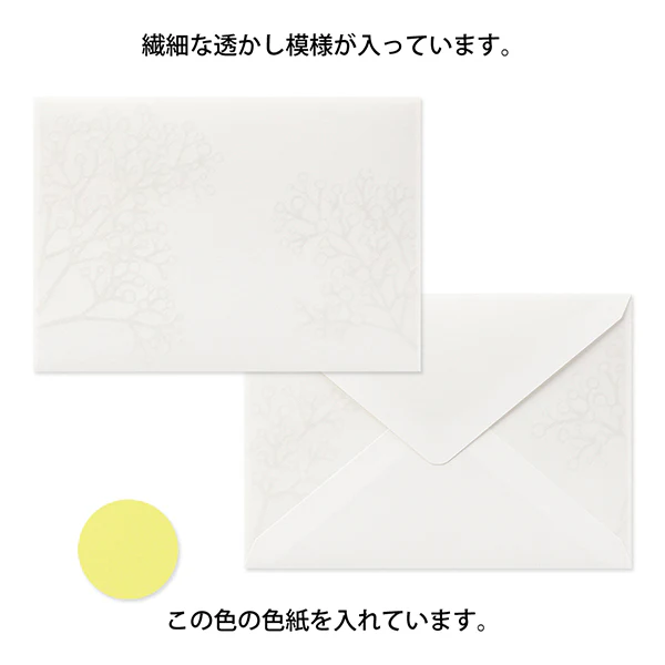 Midori Watermarks Baby's Breath Envelopes - Image 3