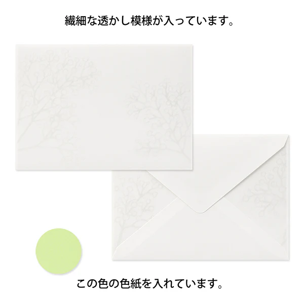 Midori Watermarks Baby's Breath Envelopes - Image 4