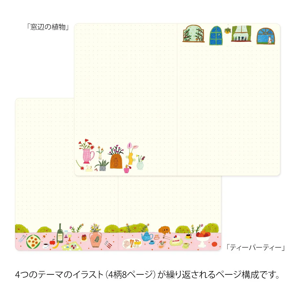 Midori Yuru Log Notebook B6 - My Life - Image 5