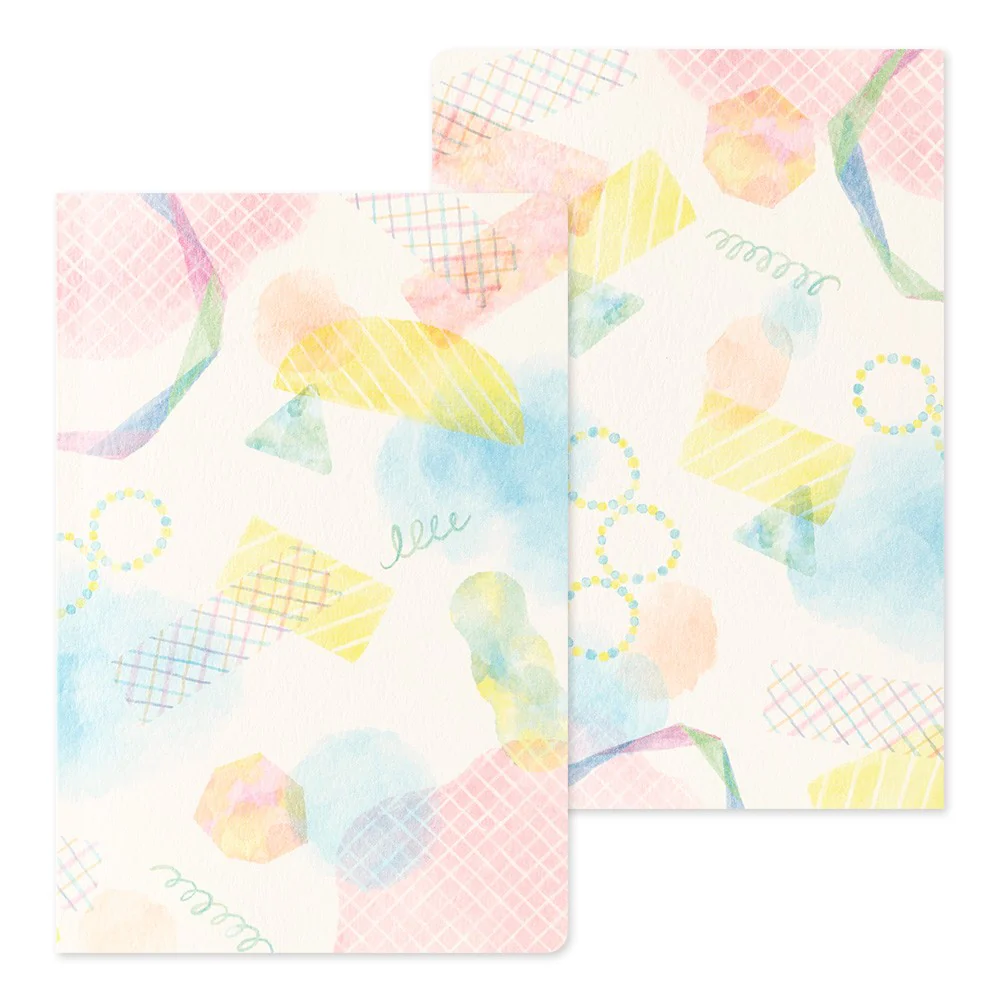 Midori Yuru Log Notebook B6 - Watercolor - Image 2