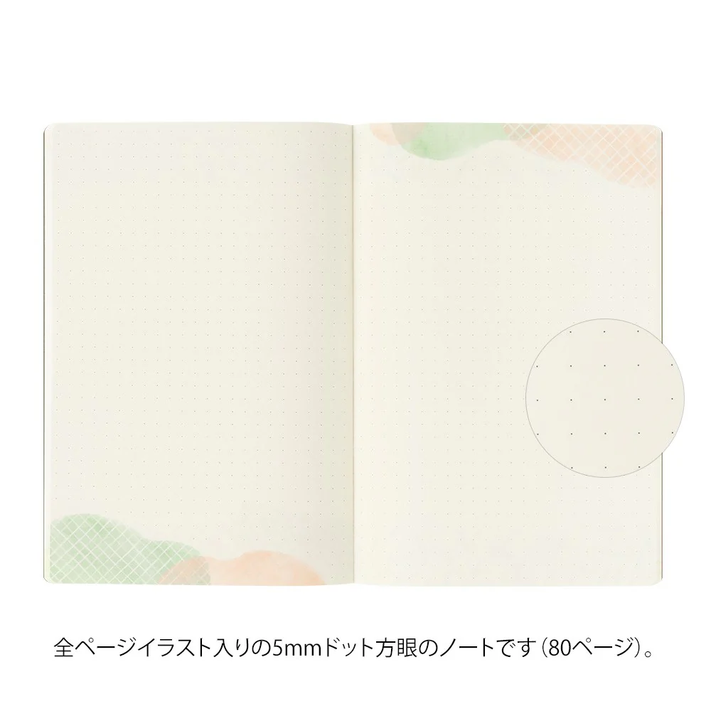 Midori Yuru Log Notebook B6 - Watercolor - Image 4