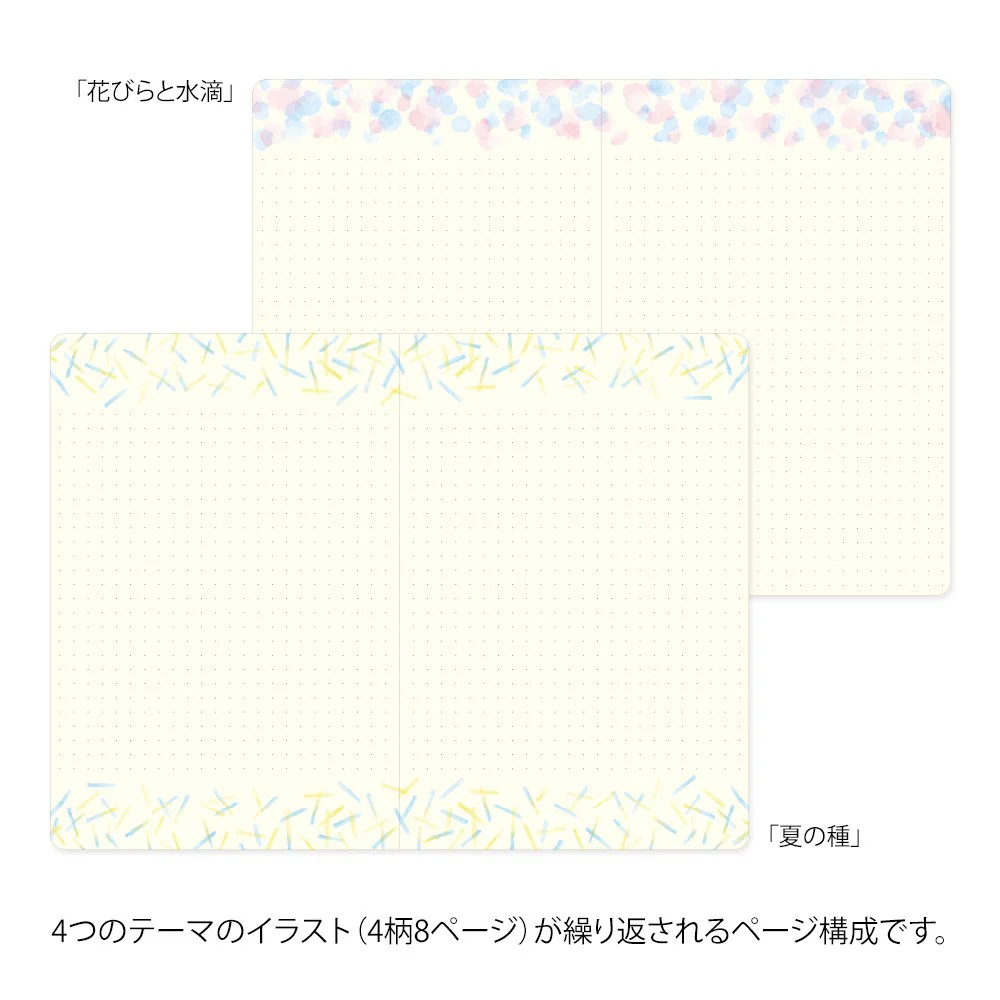 Midori Yuru Log Notebook B6 - Watercolor - Image 6