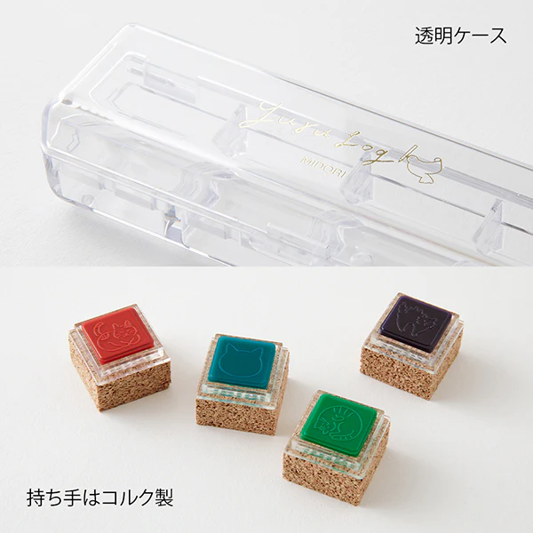 Midori Yurulog Stamp - Cat - Image 4