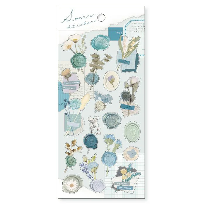 Mind Wave Stickers - Mint Soel