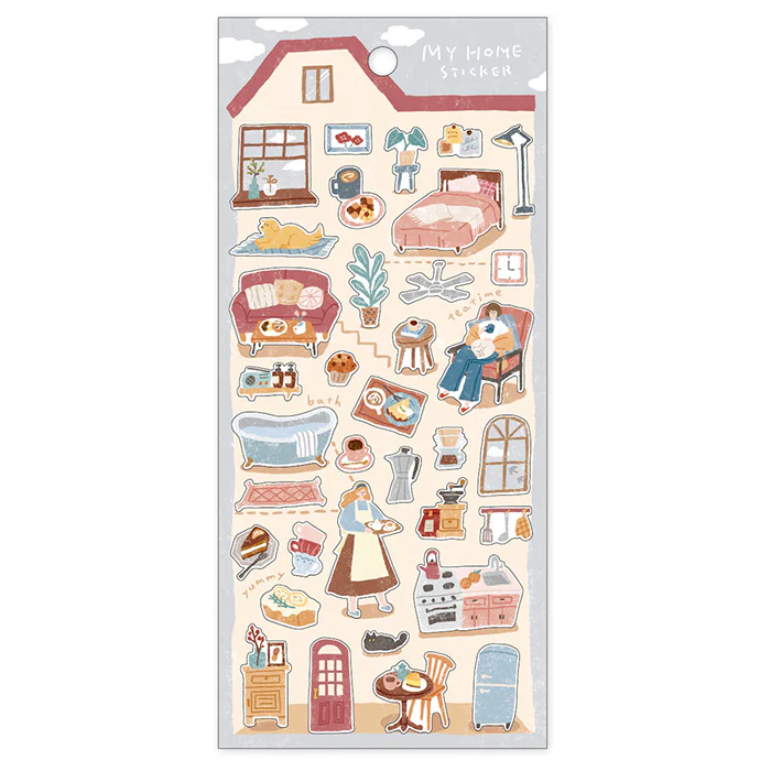 Mind Wave Stickers- Snack Time