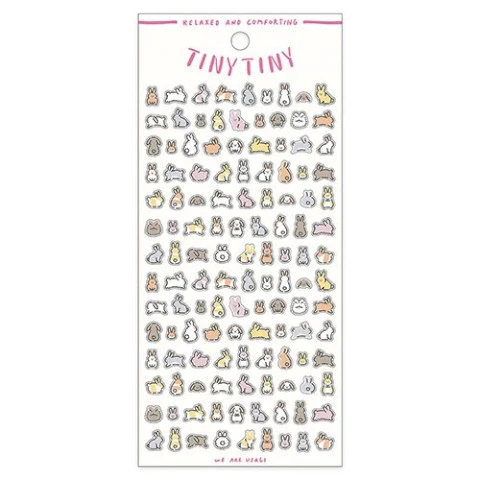 Mind Wave Stickers- Tiny Tiny Sticker Rabbit
