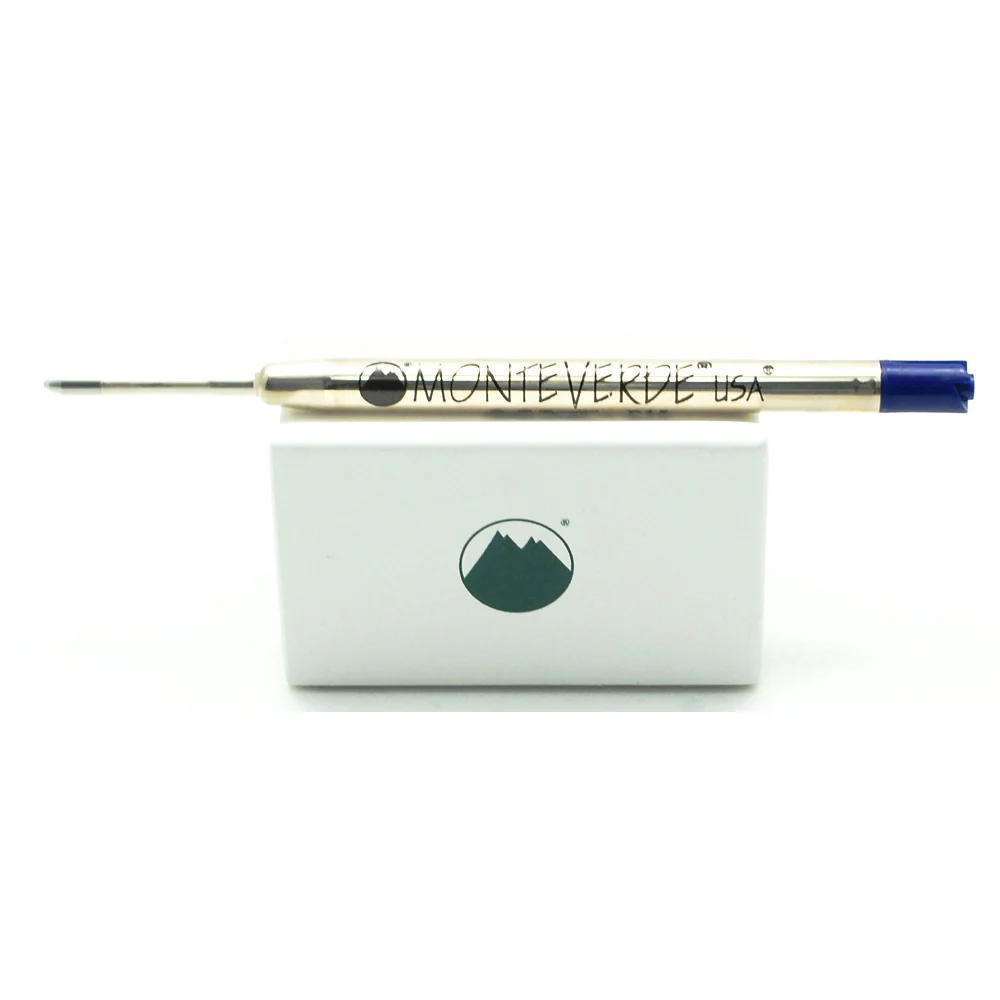 Monteverde Parker Style Blue Black Ballpoint Refill