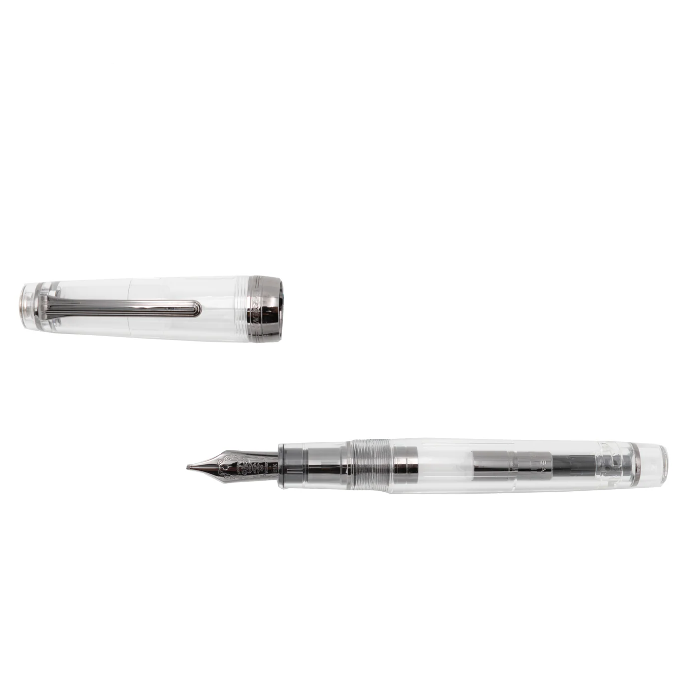 NAGASAWA Fountain Pen Gearske Black - Image 3