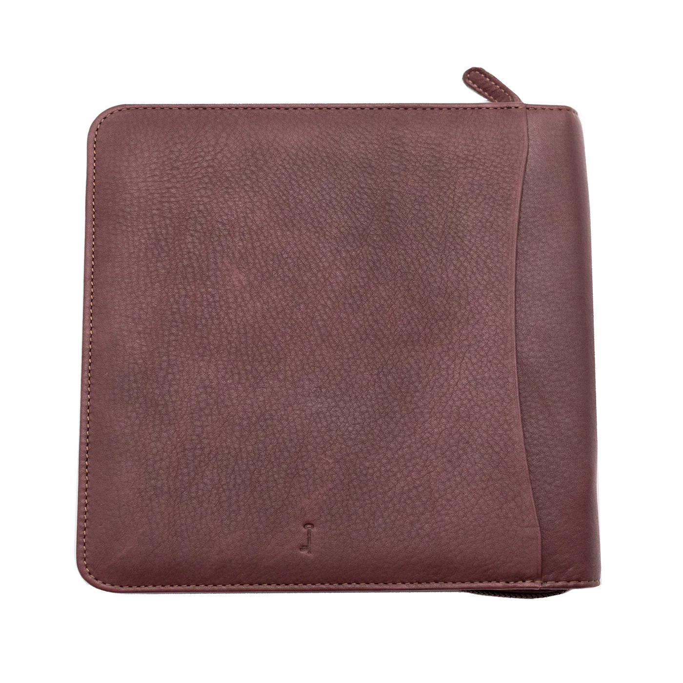 Nagasawa Leather 10 Pen Zip Case Bordeaux - Image 3
