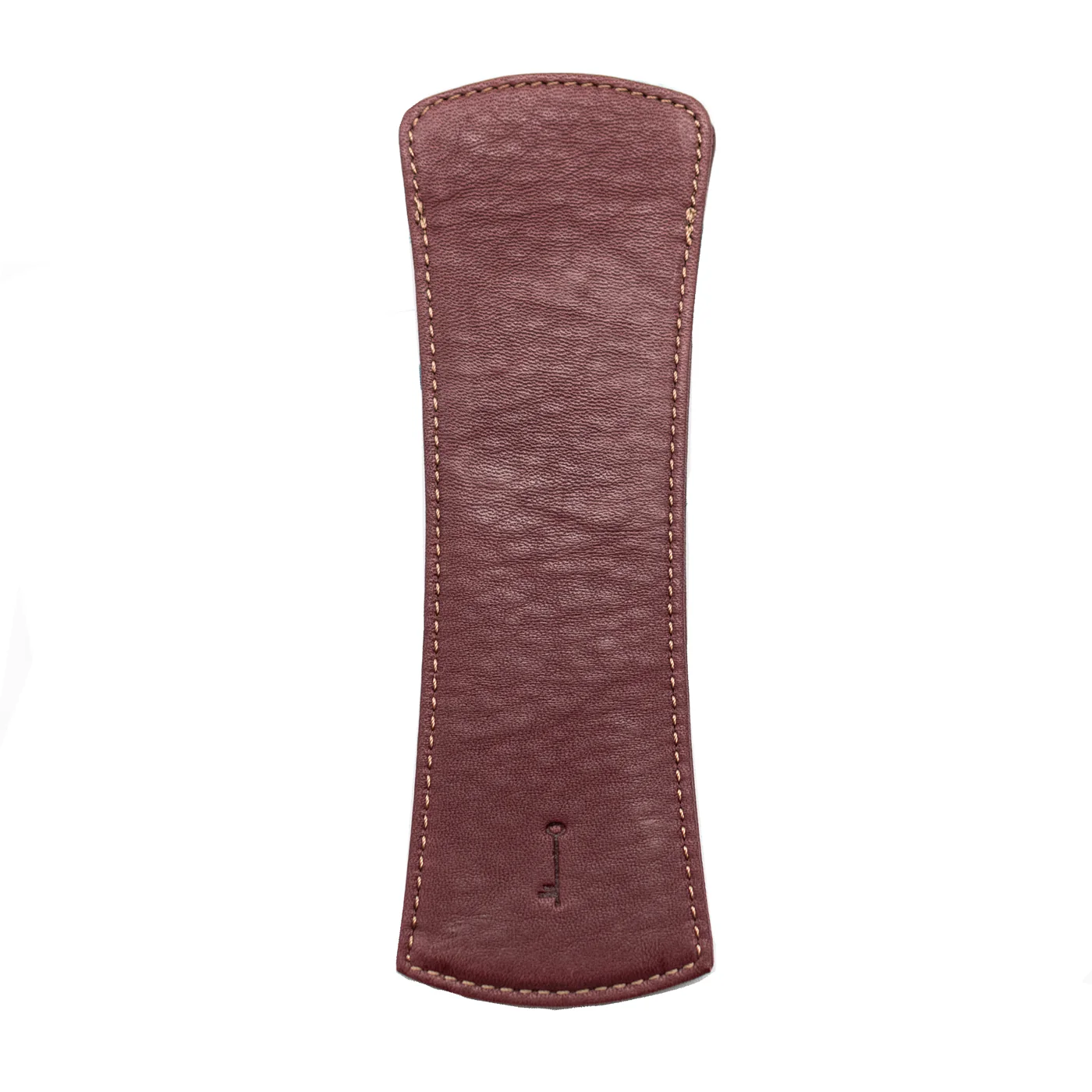 Nagasawa single pen case Kip Leather Bourdeaux (S)