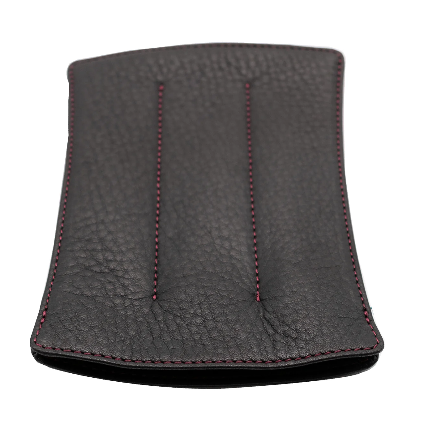 Nagasawa three pen case Kip Leather Black (L) - Image 2