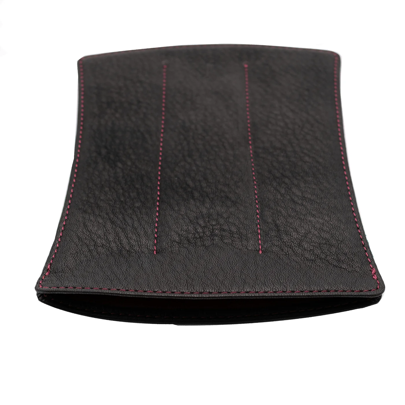 Nagasawa three pen case Kip Leather Black (S) - Image 2