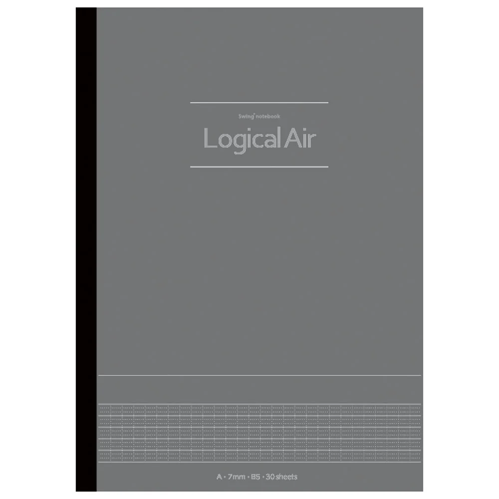Nakabayashi Logical Air A4 Notebook- 7mm Ruled - Image 3