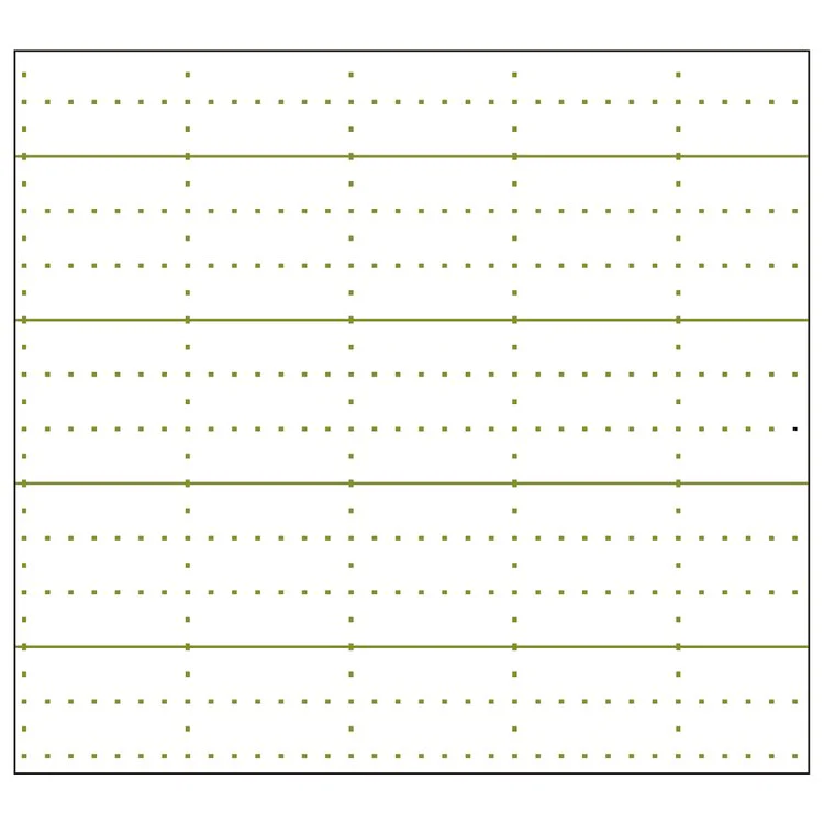 Nakabayashi Logical Prime Thread Binding A5 Notebook - 7mm Rule - Image 2