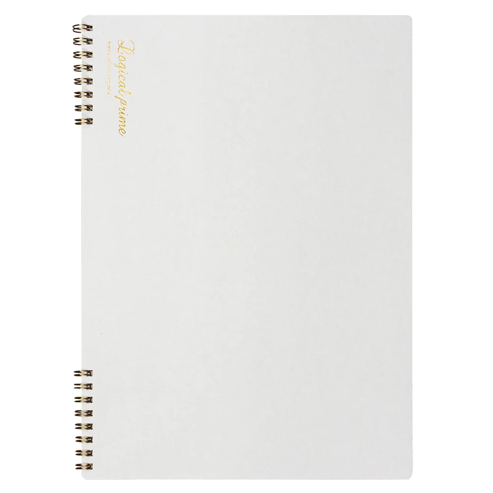 Nakabayashi Logical Prime W-Ring Binding A4 Notebook - Plain