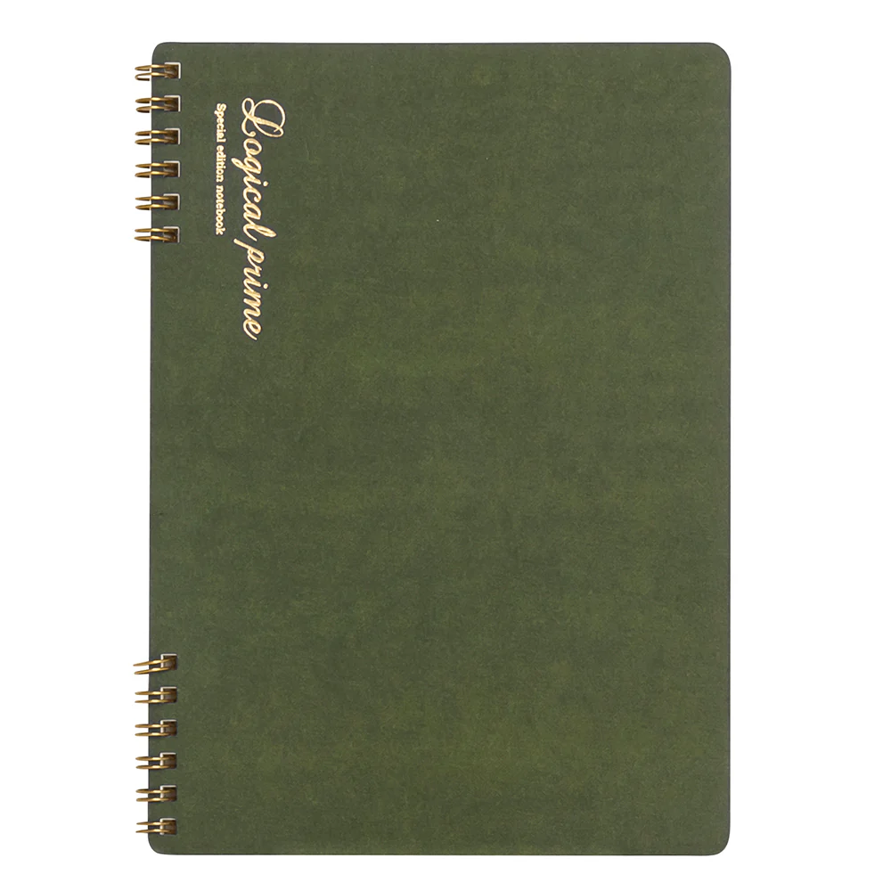Nakabayashi Logical Prime W-Ring Binding A5 Notebook - 7mm Rule