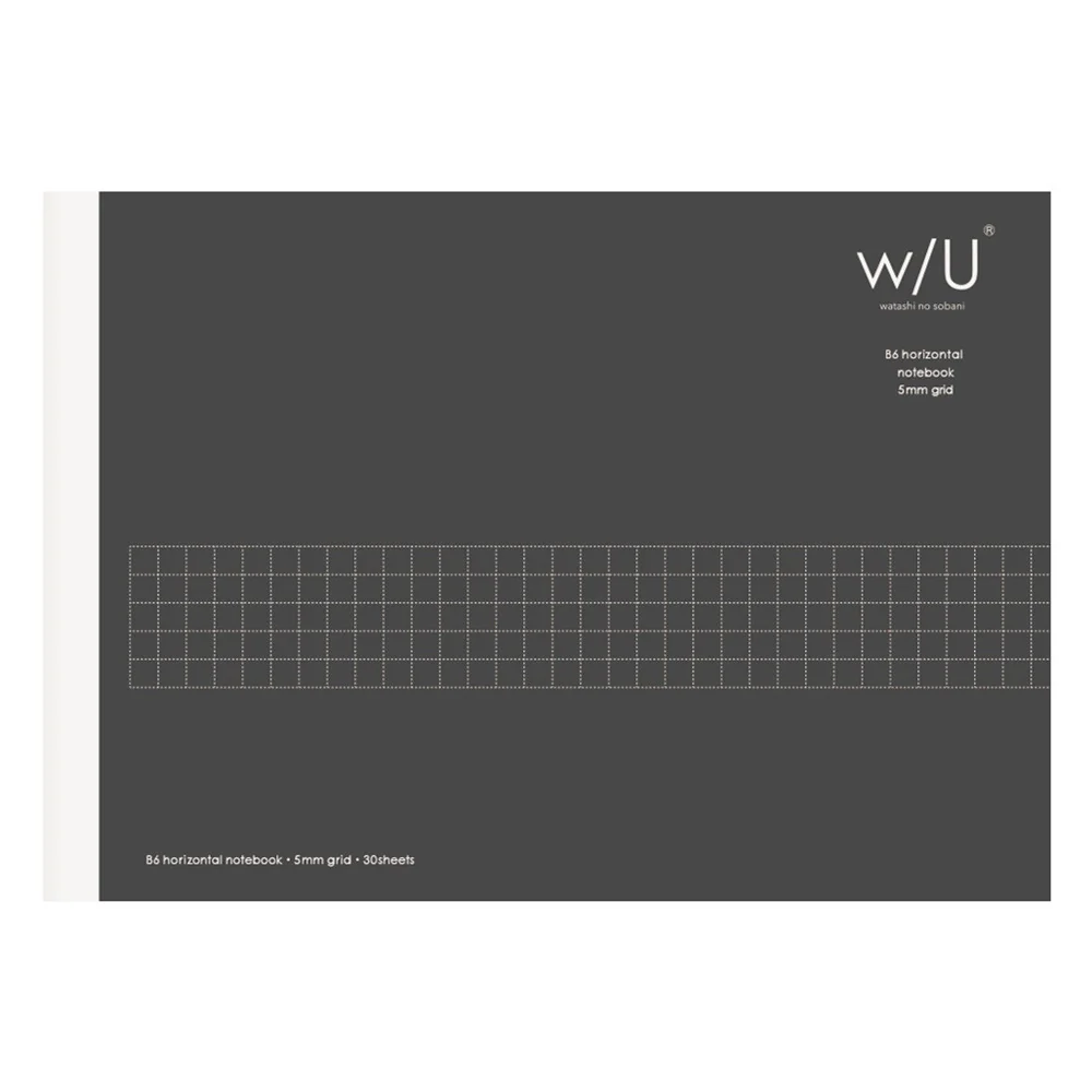 Nakabayashi W/U B6 Horizontal Gridded Notebook - Image 2