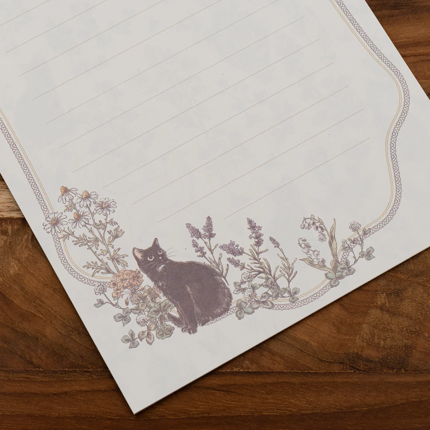 NB.CO - Prier Valse Des Fleurs Letter Pad - A5 - Image 2