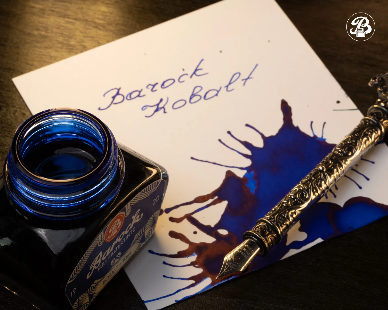 Octopus Barock - Kobalt - Image 3