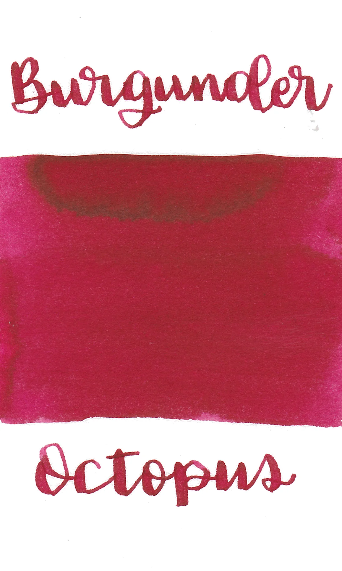 Octopus Burgunder (Burgundy) Ink