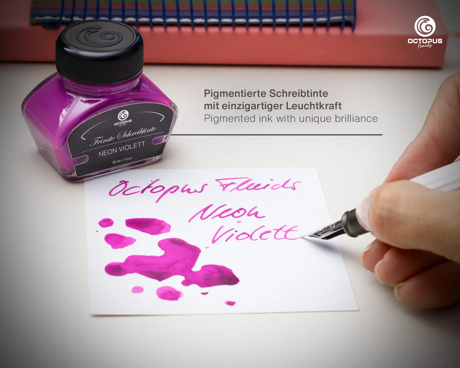 Octopus Highlighter Ink - Neon Violet - Image 2