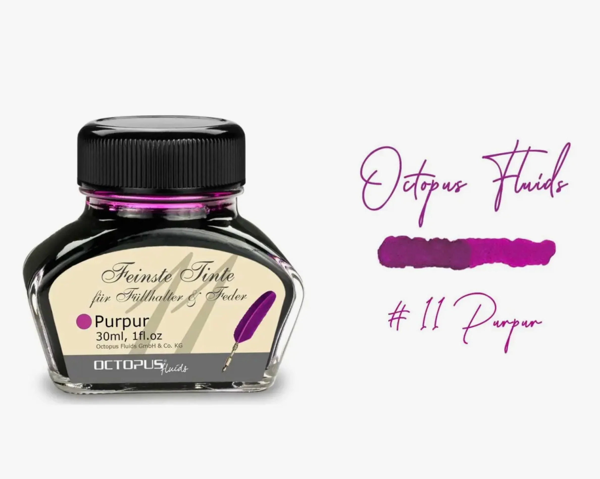Octopus Purpur (Purple) Writing Ink - Image 3