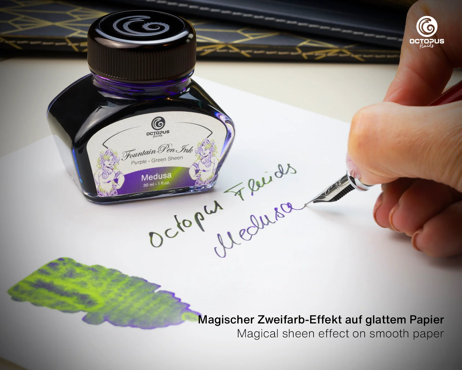 Octopus Sheening Ink-Violet Medusa - Image 3