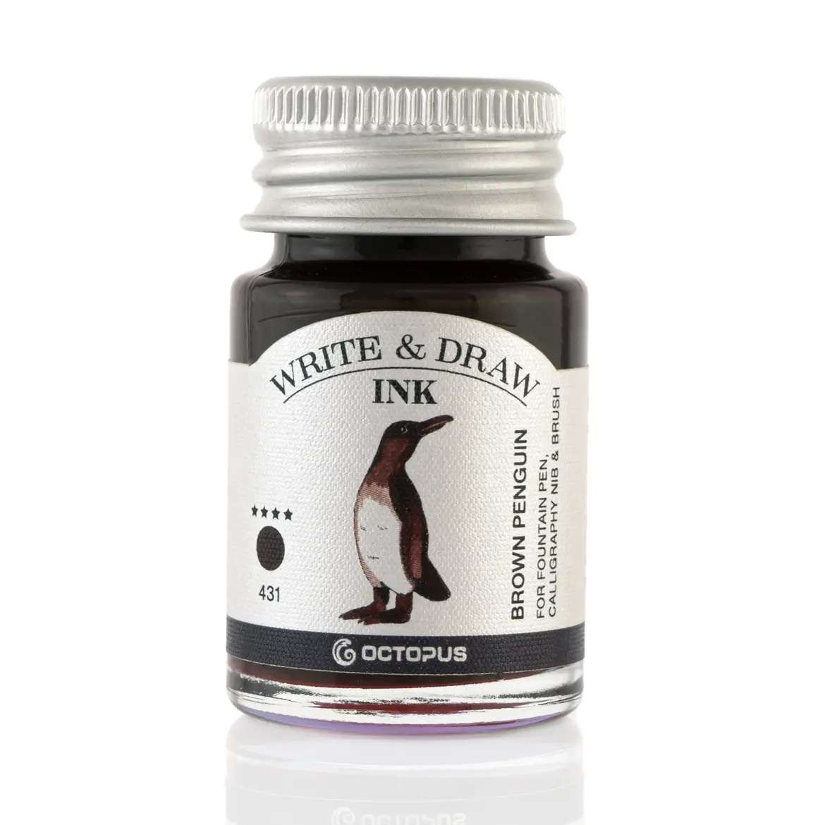 Octopus Write and Draw Ink 431 Brown Penguin - Image 3