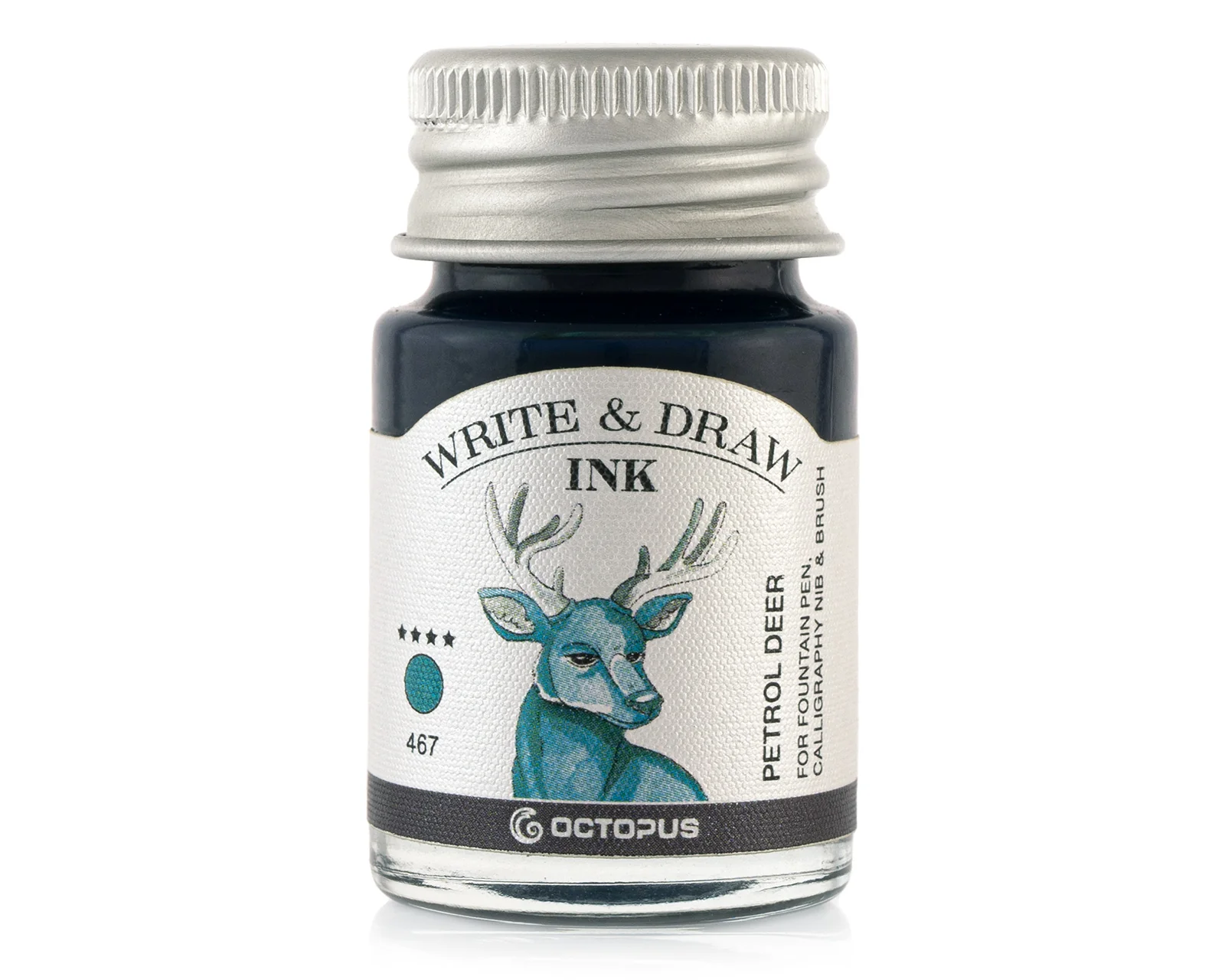 Octopus Write and Draw Ink 467 Petrol Deer - Image 3