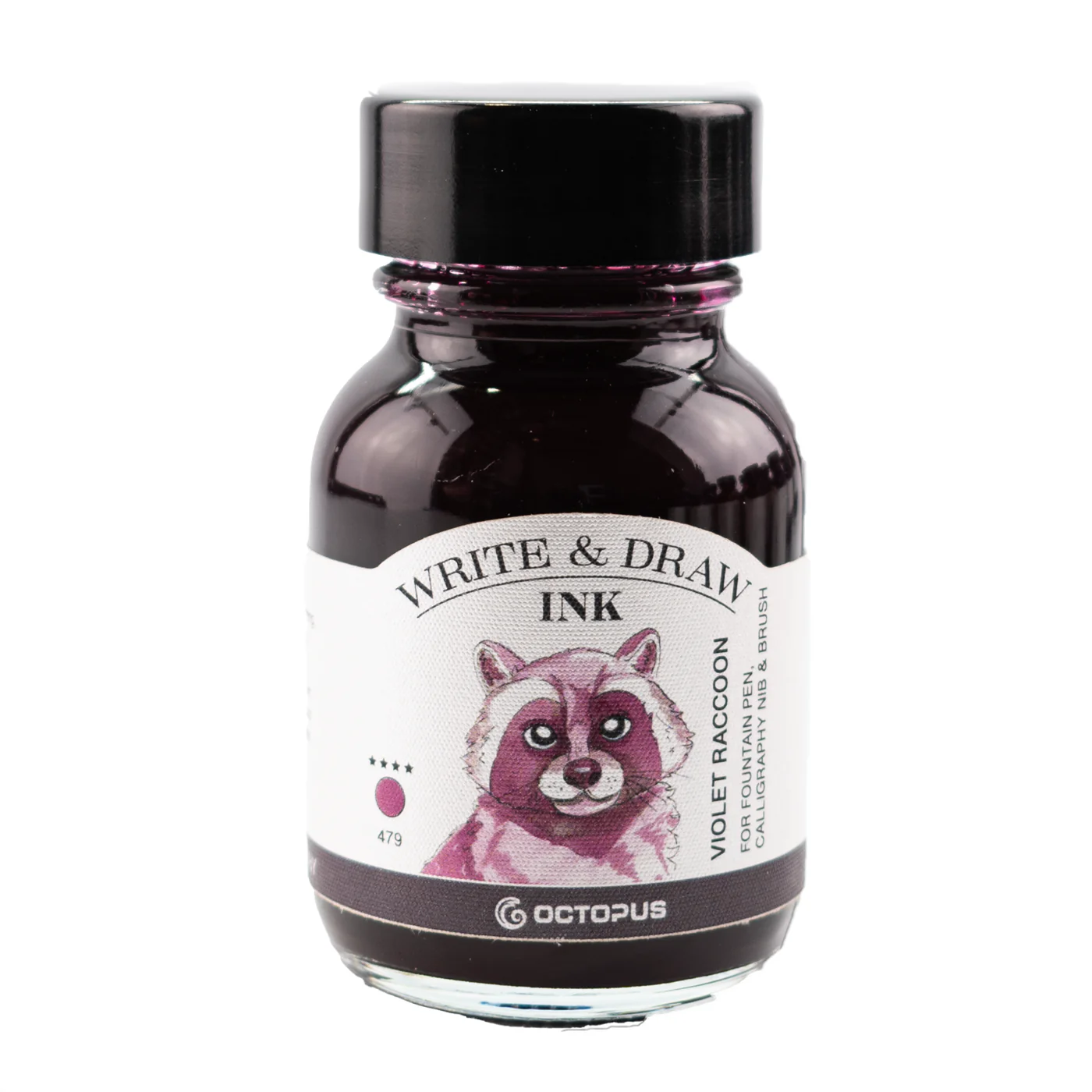 Octopus Write and Draw Ink 479 Violet Raccoon - Image 2
