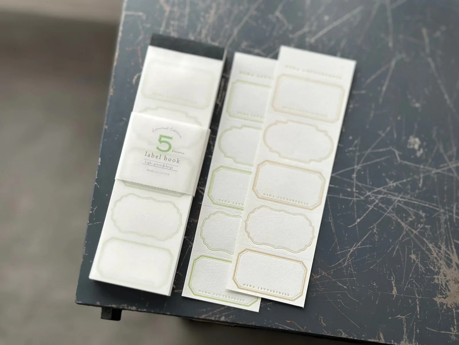 Oeda Letterpress - 5 Frame Label Book