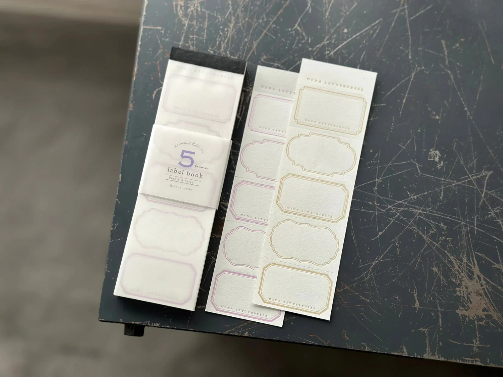 Oeda Letterpress - 5 Frame Label Book - Image 2