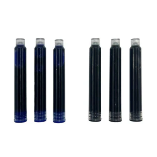Ooly Splendid Duo Fountain Pen Cartridges - Black and Blue - Image 2