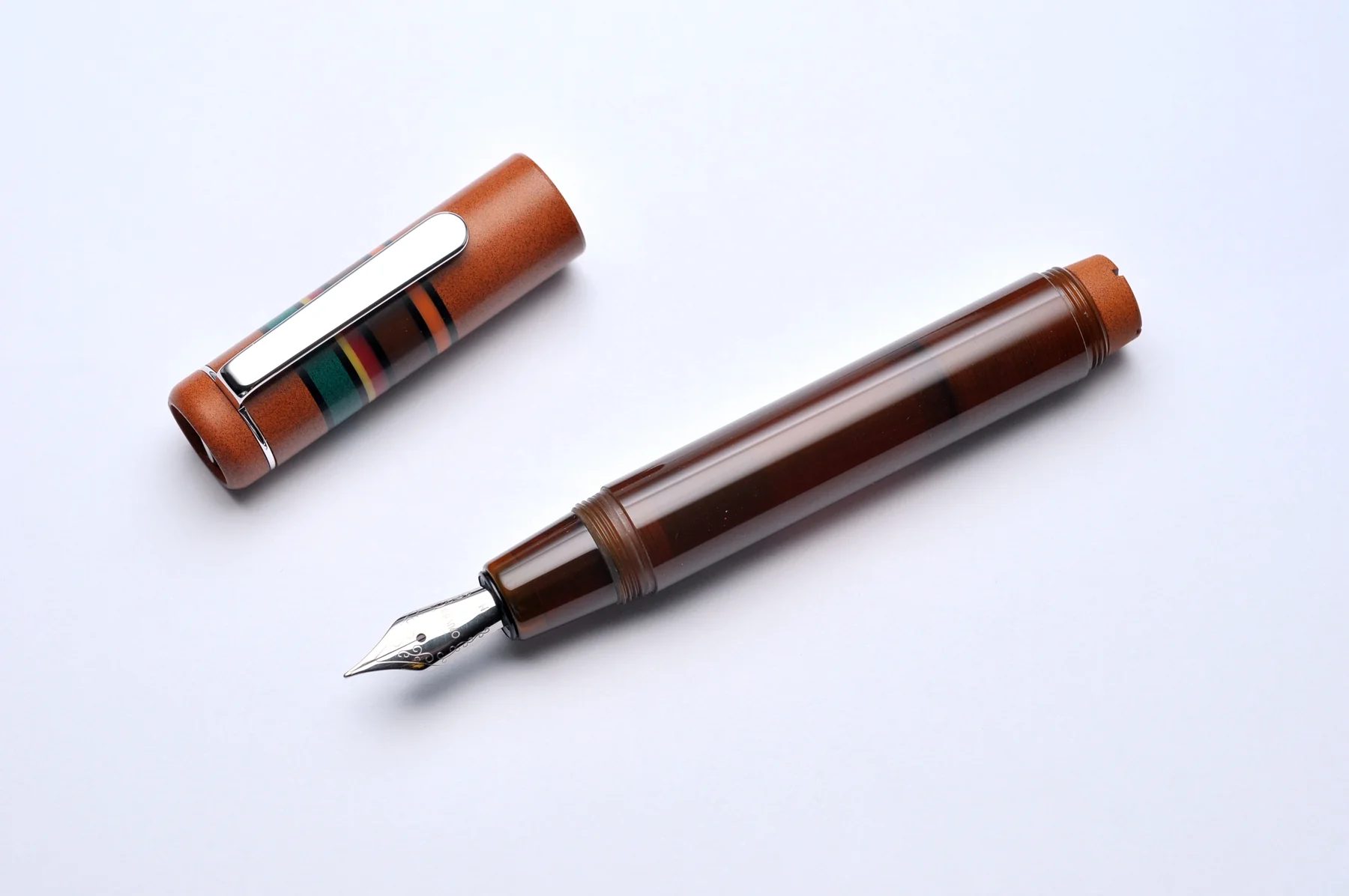 Opus 88 Fantasia Brick Red Cap Amber Barrel - Image 2