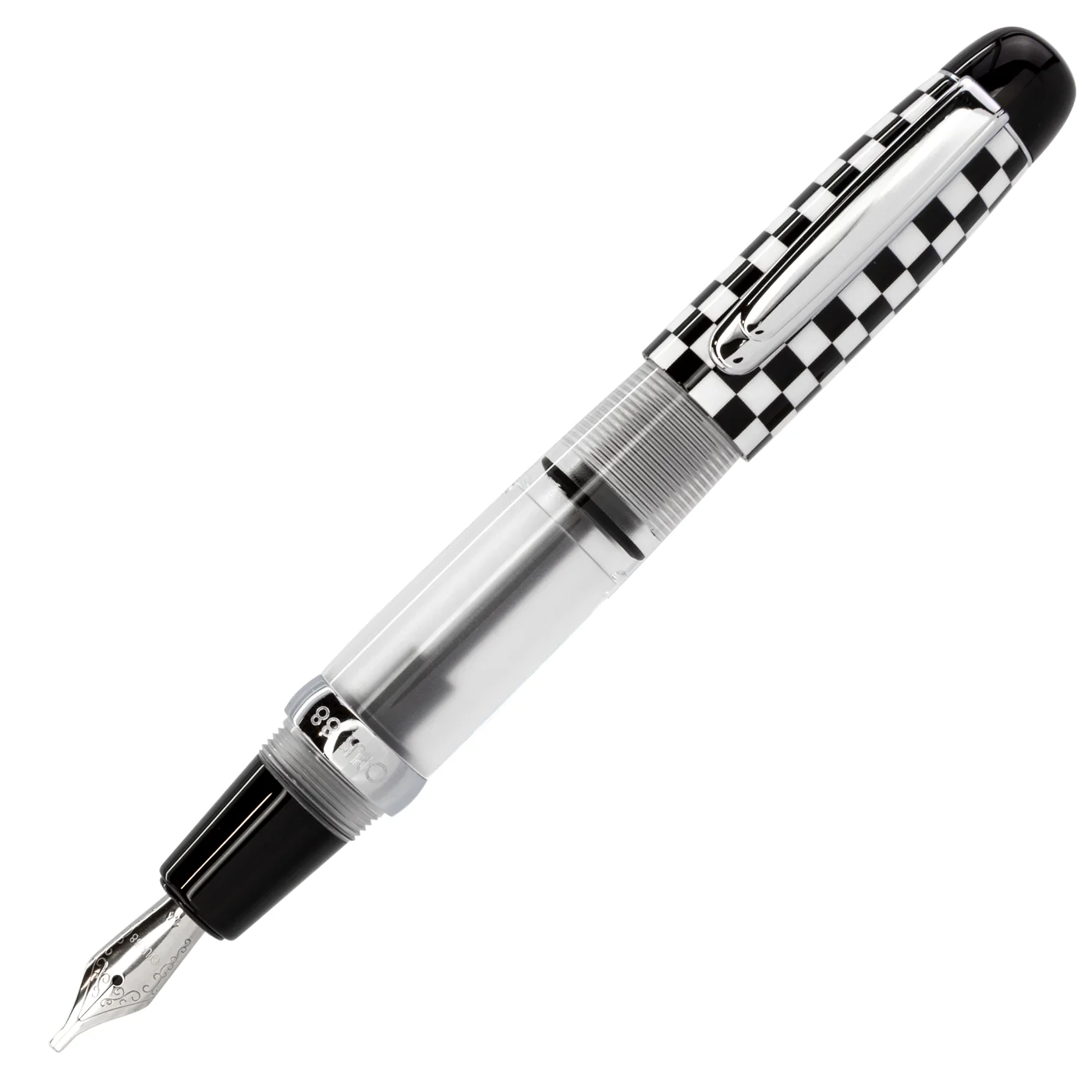 Opus 88 Mini Pocket Pen - Checkered