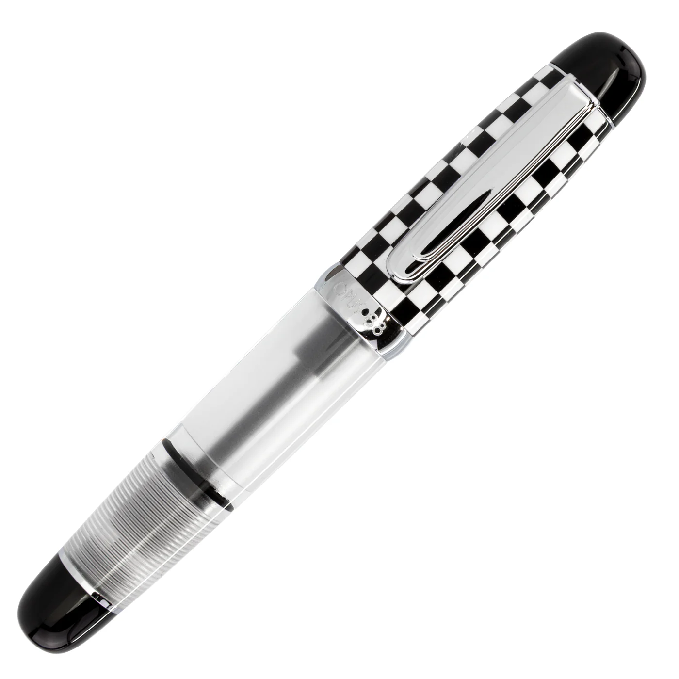 Opus 88 Mini Pocket Pen - Checkered - Image 2
