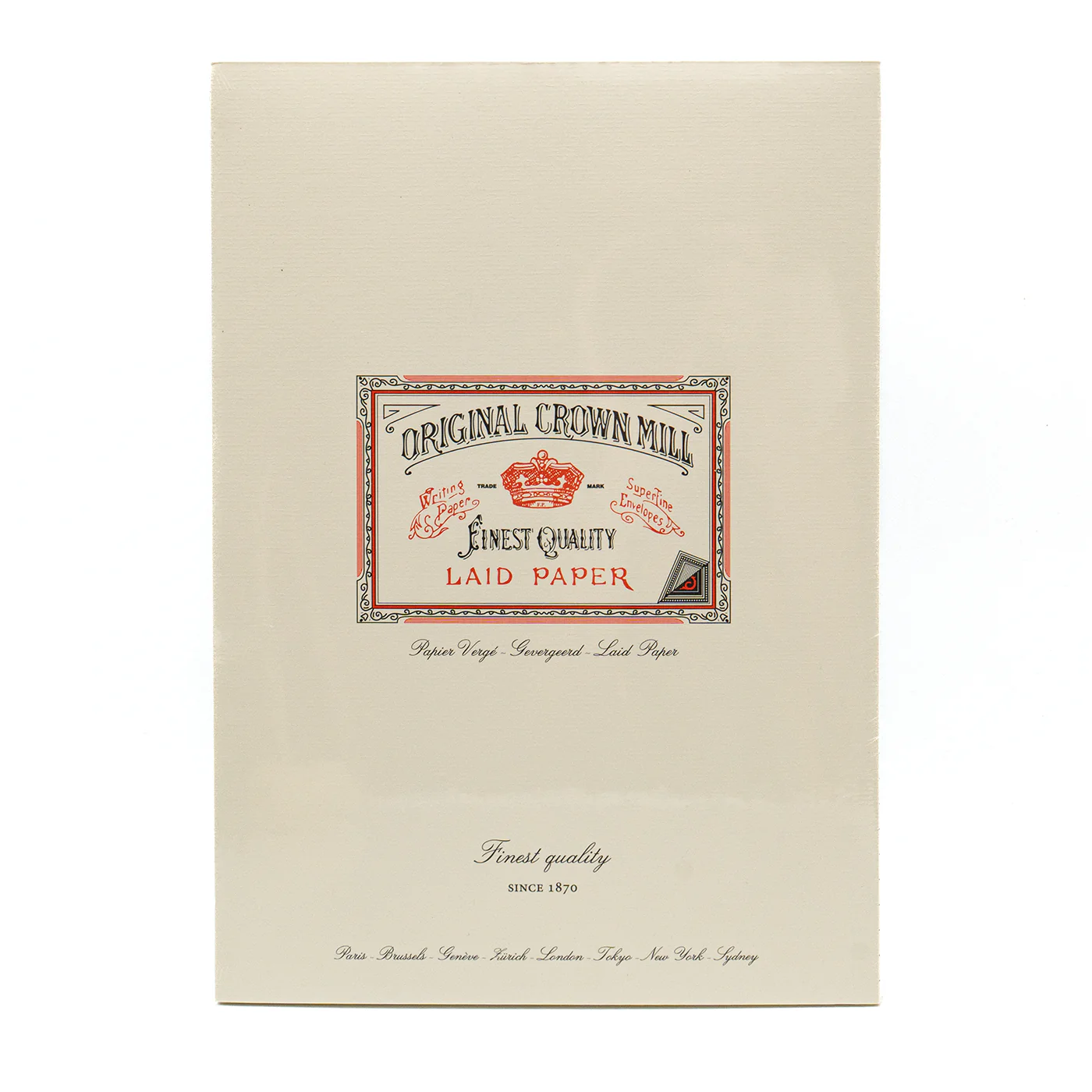 Original Crown Mill A4  Topbound Classic Laid Paper - Image 2