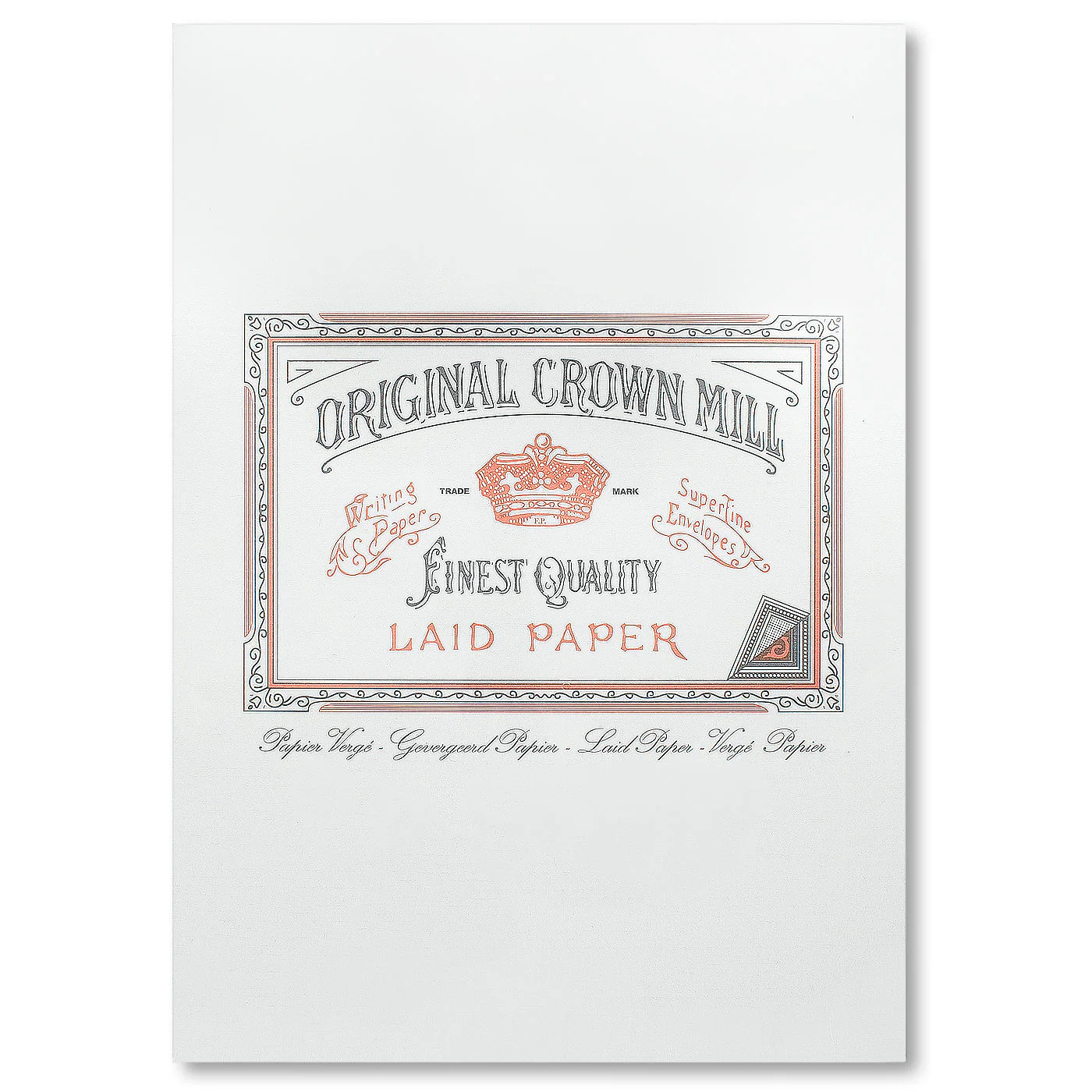 Original Crown Mill A5 Classic Laid Paper - Image 4