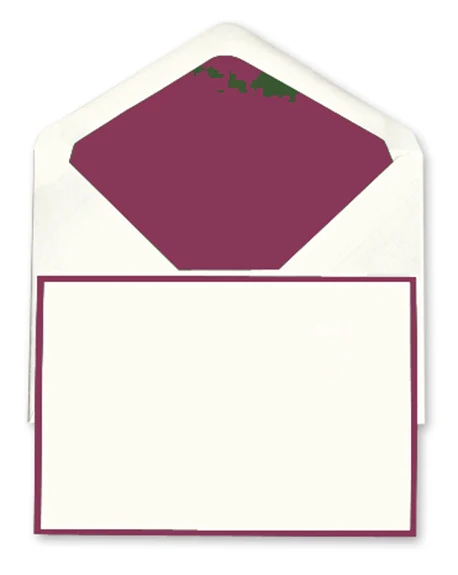 Original Crown Mill "Bi-Color" Note Card 5/5 Packages - Image 7